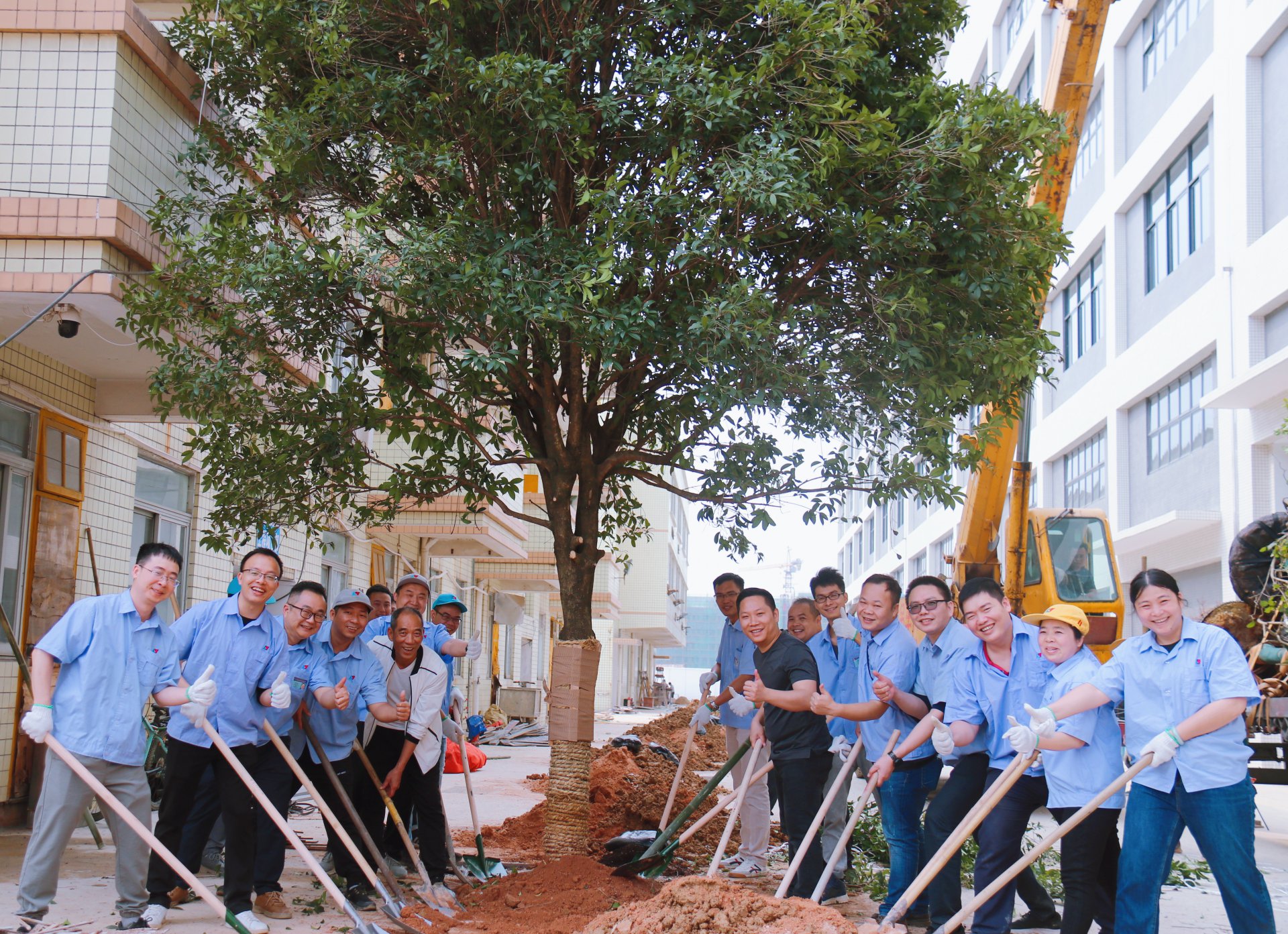 2023年馬安新廠植樹(shù)節(jié)活動(dòng)