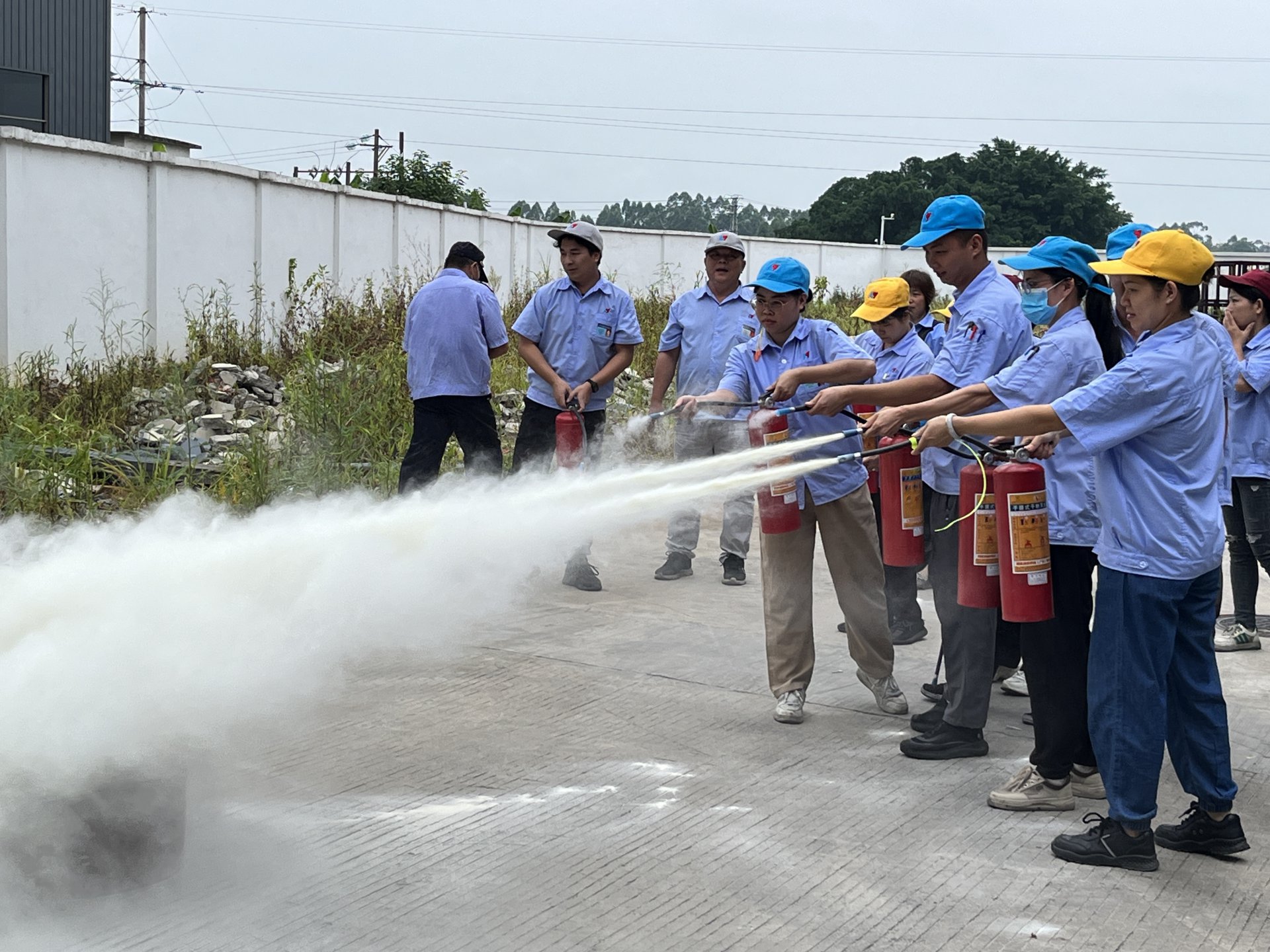力源科技消防演練